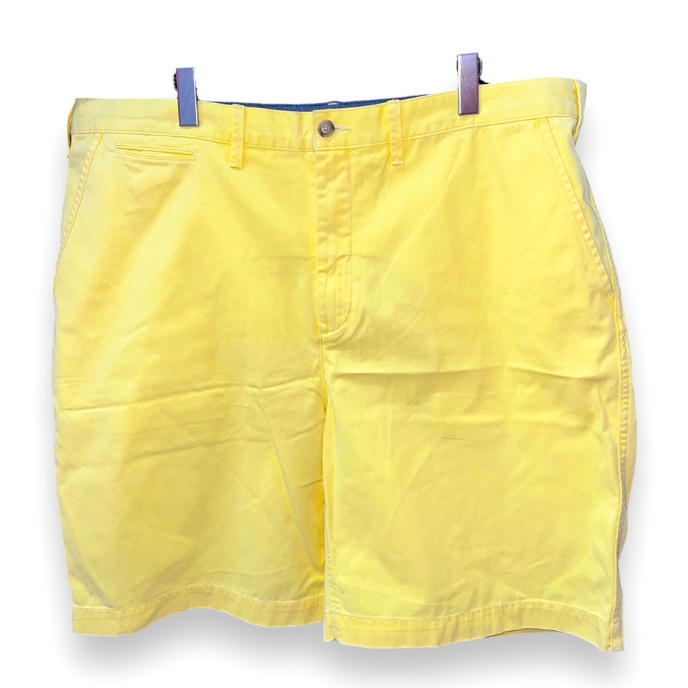 NEW Ralph Lauren Oasis Yellow Khaki Golf Shorts Men’s Big & Tall Size 42